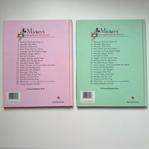 Mickey's Young Readers Library Books Set - Picture 2 of 3
